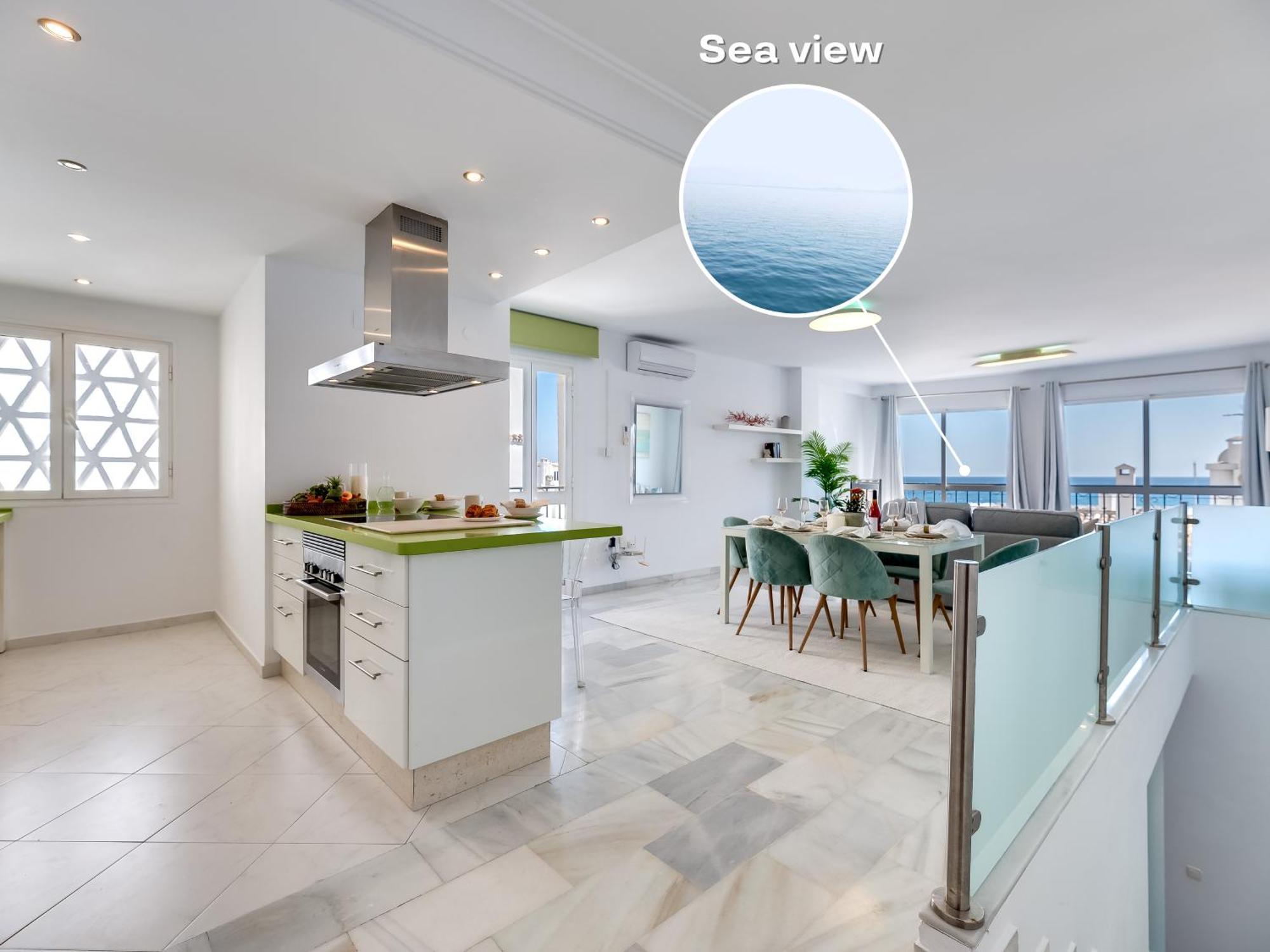 Vacation Marbella I Sea Views, 24-7 Security, Parking, Walk To Everything In Luxurious Puerto Banus Exteriör bild